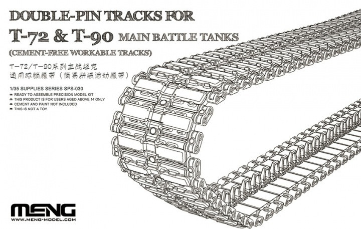 Meng Models - Tracks T-72 & T-90 Mbt 1:35 Dp - SPS030