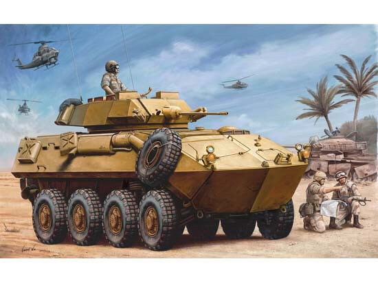 Trumpeter Models - Lav-25 Piranha Usmc 1:35 - 349