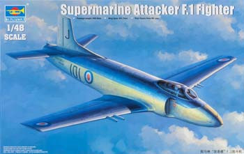 Trumpeter Models - SUPERMARINE ATTACKER F.1 1:48 - 2866