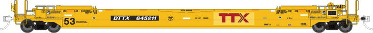 Rapido Trains - Ho Gunderson 53'H-S Well Car TTX 645211 - 401042