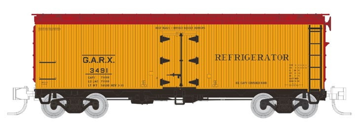Rapido Trains - N 37'Garx Meat Reefer Gar - 521013