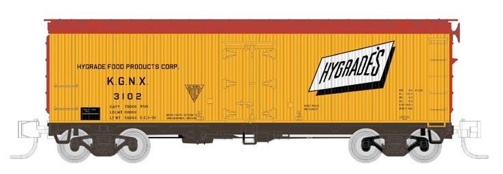 Rapido Trains - N 37'Garx Meat Reefer Hyg - 521019