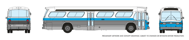 Rapido Trains - N Fishbowl Bus Montreal - 573003