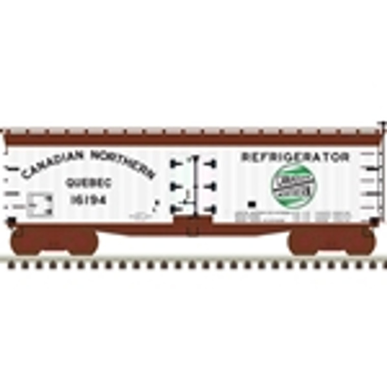 Atlas Model Railroad Co. - N 40' Wood Reefer CNQ 16194 - 50005490
