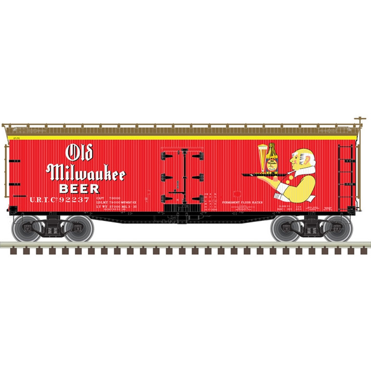 Atlas Model Railroad Co. - N 40'Wood Reefer Old Milwaukee 92237 - 50005627