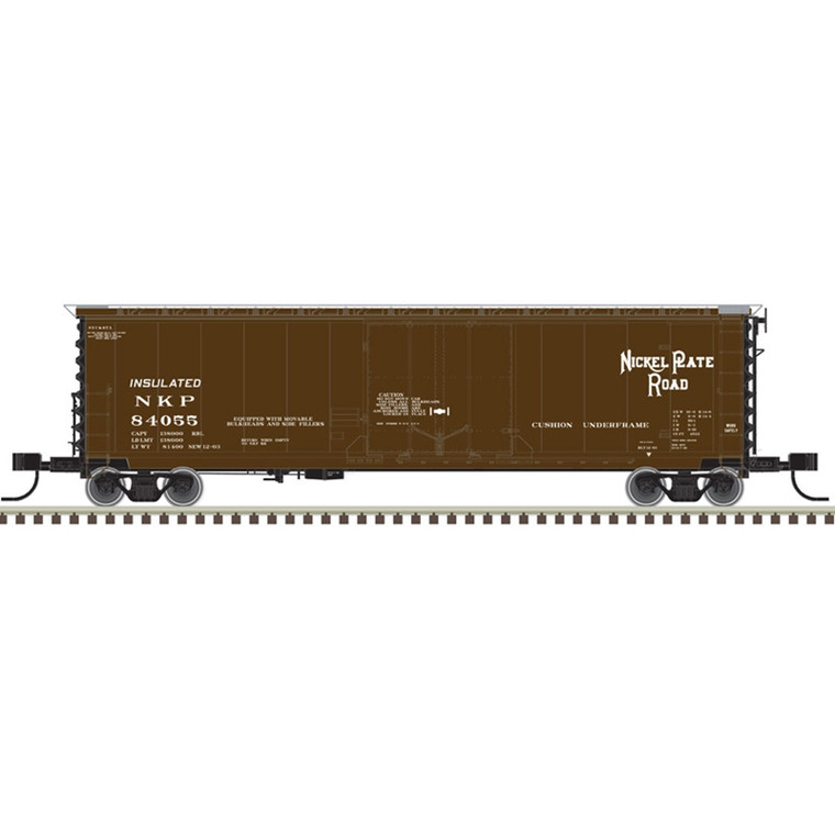 Atlas Model Railroad Co. - N 50'GA RBL Boxcar NKP 84055 - 50005698