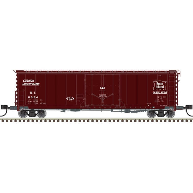 Atlas Model Railroad Co. - N 50'GA RBL Boxcar RI 6508 - 50005701