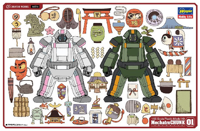 Hasegawa Models - Mechatro Chunk #1 MMS 1:35 - 64514