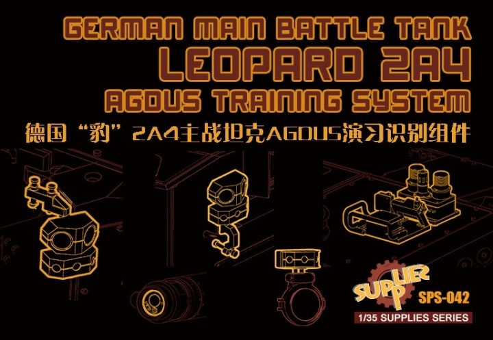 Meng Models - Ger Leopard 2A4 Agdus 1:35 - SPS042