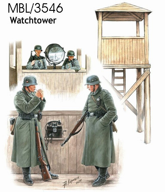 Master Box Limited - Watch Tower 1:35 - 3546