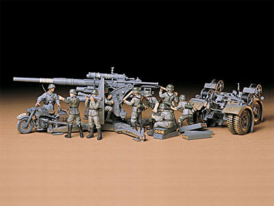 Tamiya Paint - Hobby Kits - German 88mm Gun 1:35 - 35017