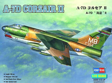 Hobby Boss Models - A-7D Corsair Ii 1:72 - 87203