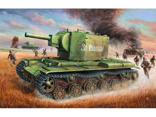 Trumpeter Models - Soviet Kv2 Tank 1:35 - 312