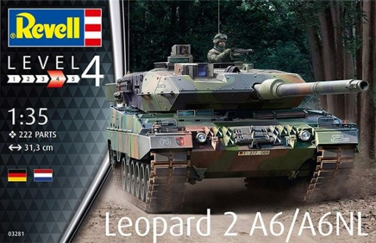 Revell Monogram Germany - Leopard 2 A6/A6NL 1:35 - 3281