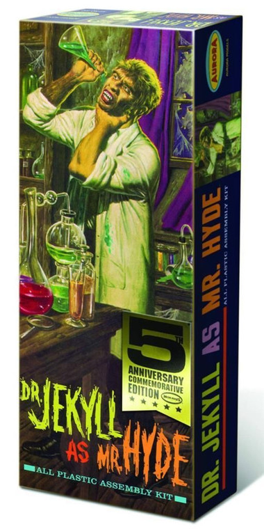 Aurora-Moebius Model Kits - Dr JEKYLL as Mr HYDE - 460