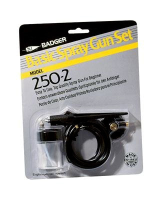 Badger Air Brush - 250-2 Basic Spray Gun Carded - 2502