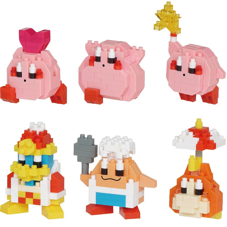 Nanoblock - Kirby Assortment 2 Nanoblock Bx-6@6.00ea - 22415
