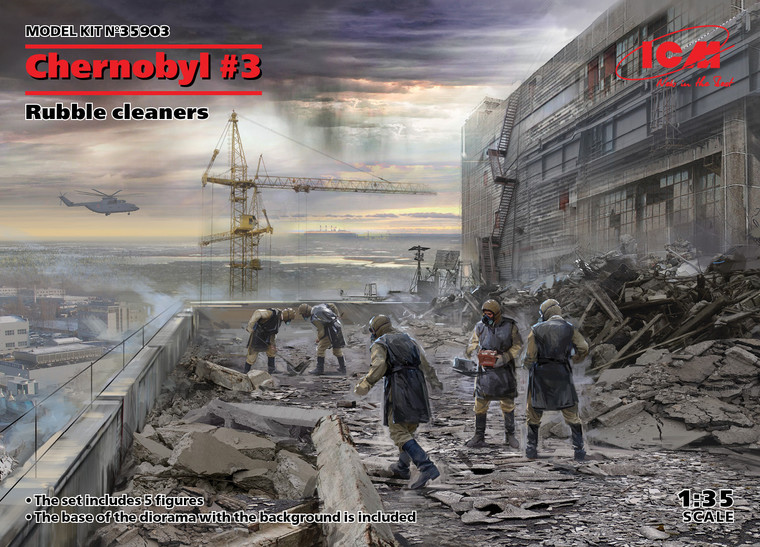 ICM Models - Chernobyl Rubble Cleaners 1:35 - 35903