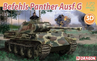 DML Military Kits - Befehls Panther Ausf G Tank 1:72 - 7698