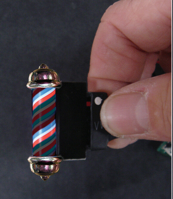 Miller Engineering - Ho Barber Shop Pole - 8082