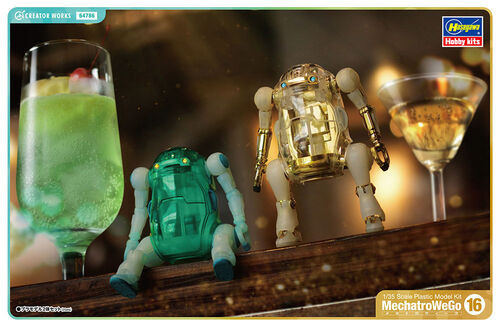Hasegawa Models - Cream Soda & Crystal Gold MechatroWe1:35 - 64786