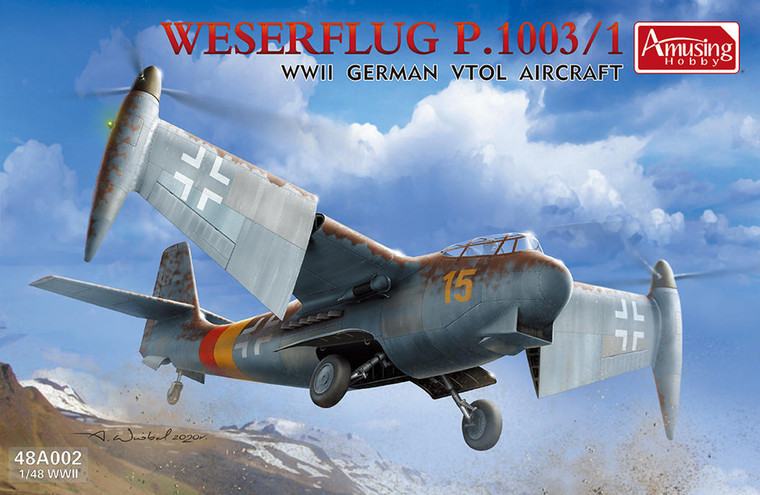 Amusing Hobby Kits - Weserlug P.1003/1 WWII German VTOL 1:48 - 48A002
