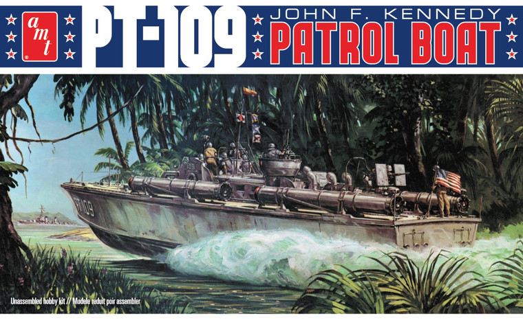 AMT-ERTL Models - JFK PT-109 1:64 - 1233