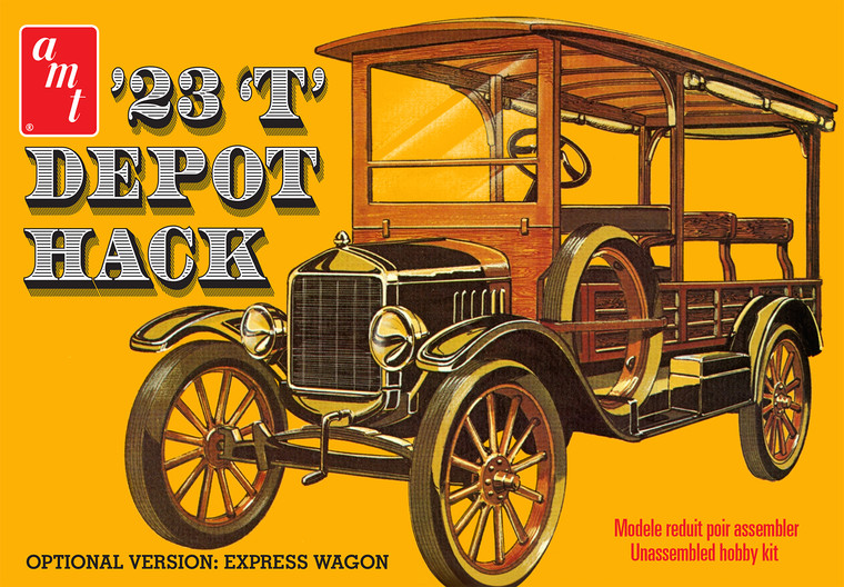 AMT-ERTL Models - 23 Ford T Depot Hack 1:25 - 1237