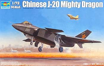 Trumpeter Models - Chinese J-20 Fighter 1:72 - 1663