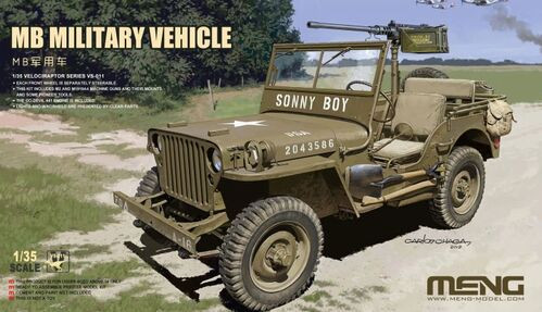 Meng Models - MB Jeep Military Vehicle 1:35 - VS011