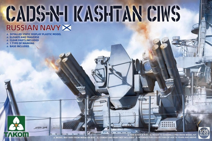 Takom Models - CADS-N-1 Kashtan CIWS 1:35 - 2128