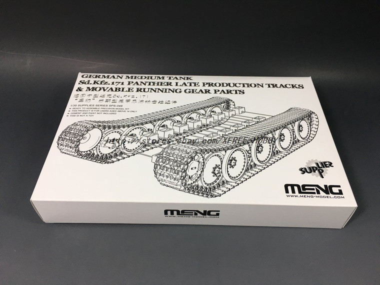 Meng Models - Sd.KfZ.171 Panther Late Tracks 1:35 - SPS049