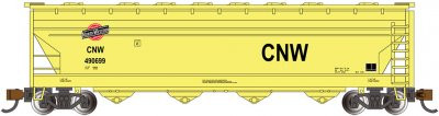 Bachmann - N Acf 50'6'4-bay Cf Hop C&NW - 17559