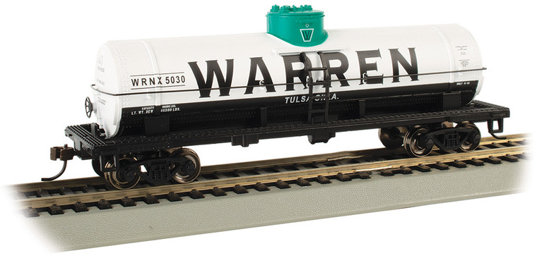 Bachmann - Ho 40' Sgl Dome Tank Warren Petrol 5030 - 17806