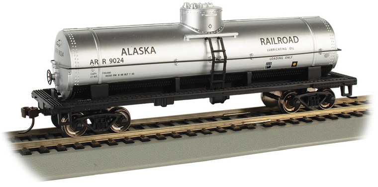 Bachmann - Ho 40' Sgl Dome Tank Alaska 9024 - 17807