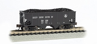 Bachmann - N  2-bay 55t Hopper B&O 723046 - 19556
