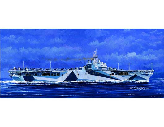 Trumpeter Models - Uss Ticonderoga Cv-14 1:700 - 5736