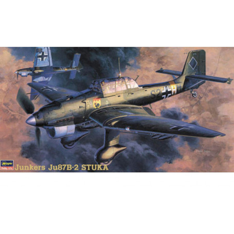 Hasegawa Models - Junkers JU87B-2 Stuka 1:48 - 19113