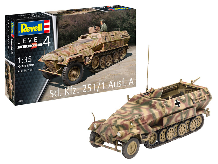 Revell Monogram Germany - Sd.Kfz. 251/1 Ausf.A 1:35 - 3295