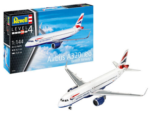Revell Monogram Germany - Airbus A320neo Britiah Airways 1:144 - 3840