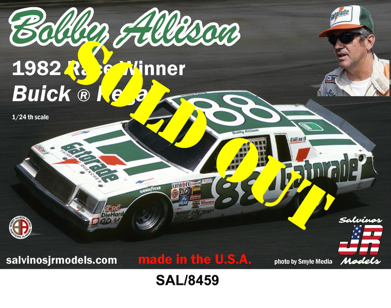Salvino JR Models - Bobby Allison 1982 Buick Winner - 8459