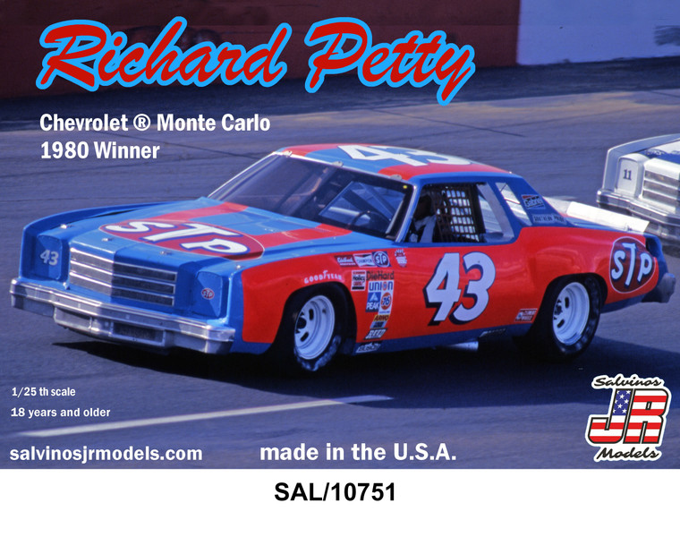 Salvino JR Models - Richard PettY Monte Carlo 43 1:25 - 10751