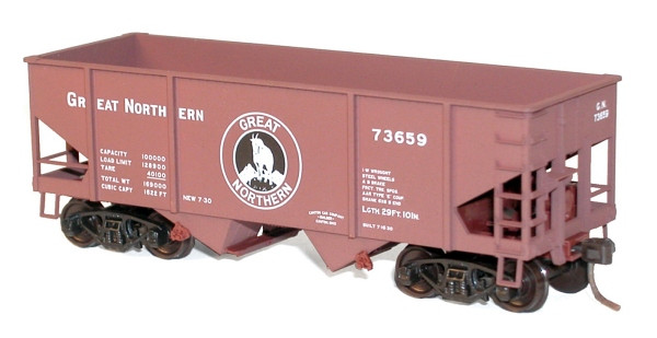 Accurail - Ho 55t Twin Hopper Gn 3#Set - 2354