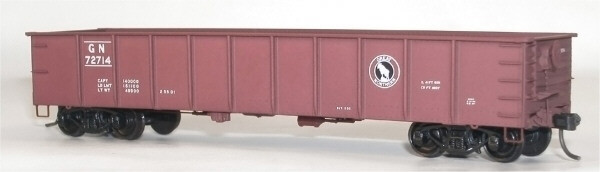 Accurail - Ho 41'6'Steel Gondola Gn 3pak - 37124