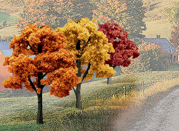 Woodland Scenics - Rm Fall Trees 3'-5' 14pk - 1577