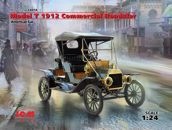 ICM Models - American Model T 1912 Rdstr:24 - 24016