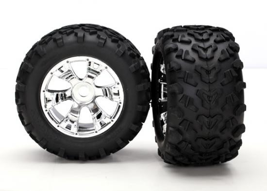 Traxxas R-C - Tires & Wheels Glued - 5674