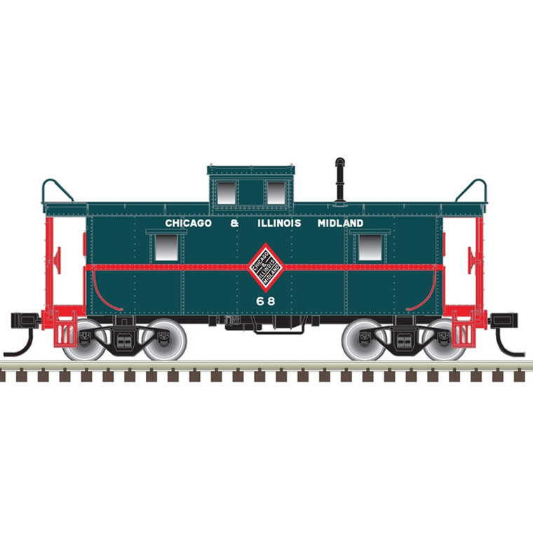 Atlas Trainman - Ho Cupola Caboose C&IM 68 - 20006756