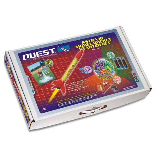 Quest Model Rockets - Astra III Starter Set - 1406