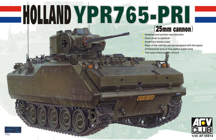 AFV Club - Ypr765 Holland PRI Armored Inf Com 1:35 - AF35S14